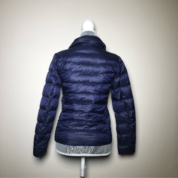 Puredown Navy Ultra Lightweight Puffer Down Jacket Extra Small - Picture 5 of 8